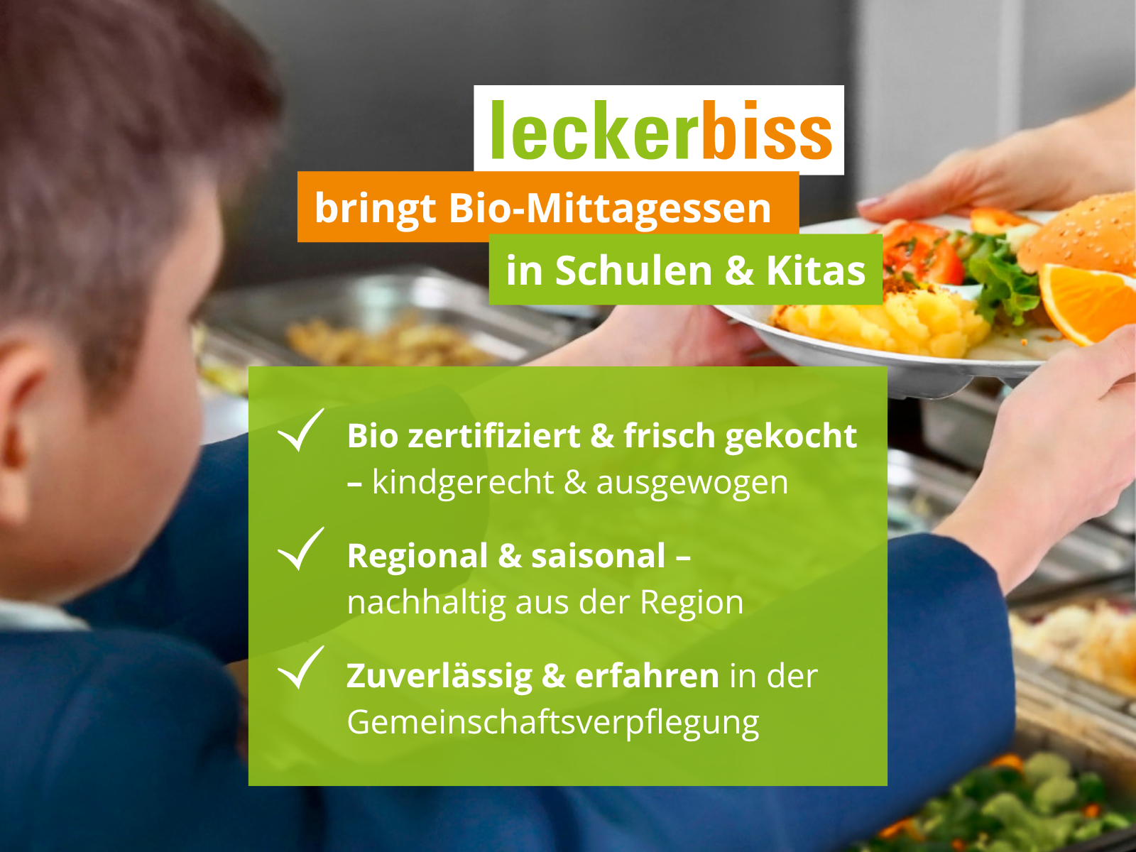Bio-Mittagessen von leckerbiss