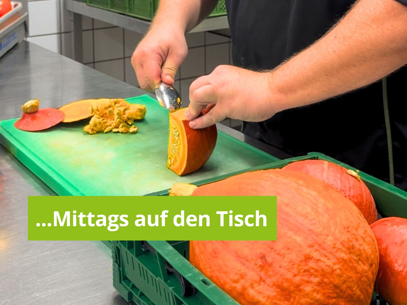 Morgens geerntet, mittags auf den Tisch